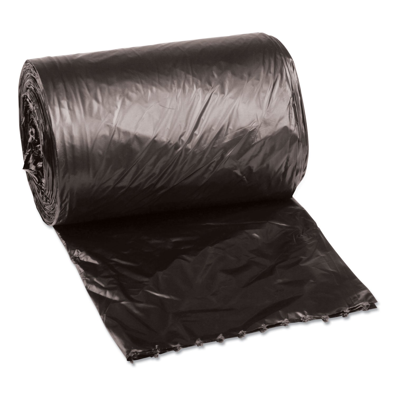 low-density-waste-can-liners-4-gal-035-mil-17-x-17-black-50-bags-roll-20-rolls-carton_bwk1717l - 1