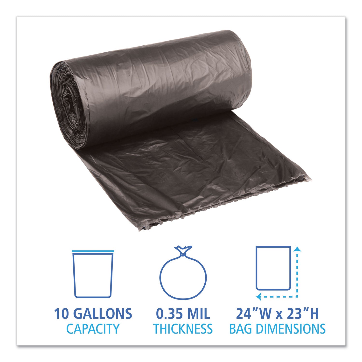 low-density-waste-can-liners-10-gal-035-mil-24-x-23-black-50-bags-roll-10-rolls-carton_bwk2423l - 2