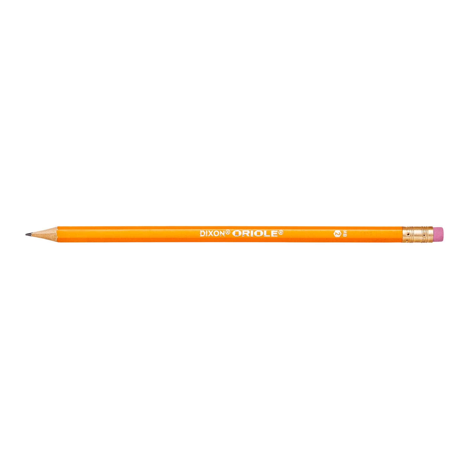 oriole-presharpened-pencils-hb-#2-black-lead-yellow-barrel-144-pack_dixx12866x - 1