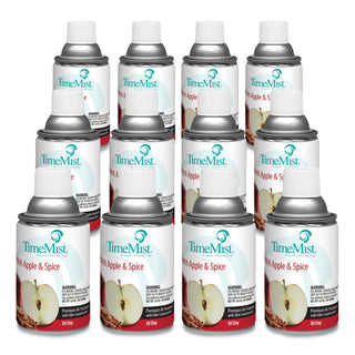 Premium Metered Air Freshener Refill, Dutch Apple and Spice, 6.6 oz Aerosol Spray, 12/Carton - 1