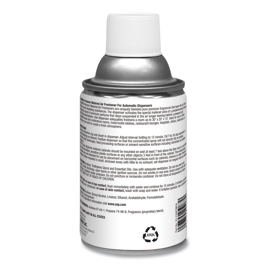 Premium Metered Air Freshener Refill, Country Garden, 6.6 oz Aerosol Spray, 12/Carton - 3