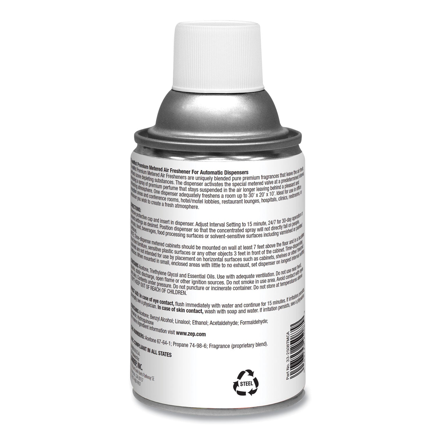 Premium Metered Air Freshener Refill, Country Garden, 6.6 oz Aerosol Spray, 12/Carton - 3