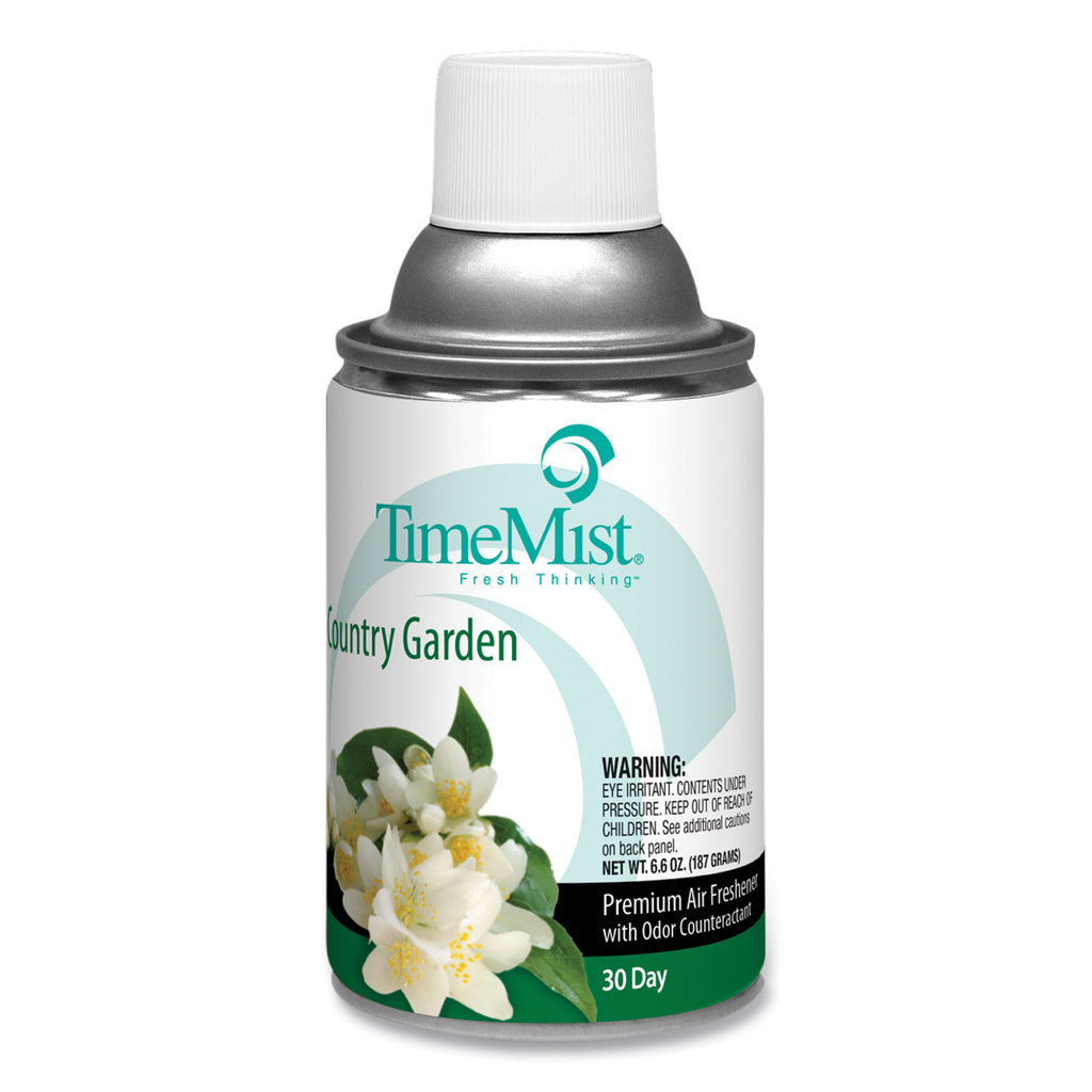 Premium Metered Air Freshener Refill, Country Garden, 6.6 oz Aerosol Spray, 12/Carton - 2