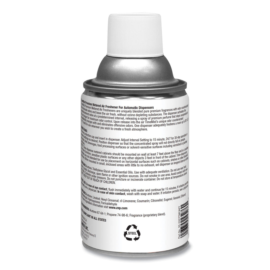 Premium Metered Air Freshener Refill, Lavender Lemonade, 5.3 oz Aerosol Spray, 12/Carton - 3