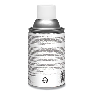 Premium Metered Air Freshener Refill, Caribbean Waters, 6.6 oz Aerosol Spray 12/Carton - 3