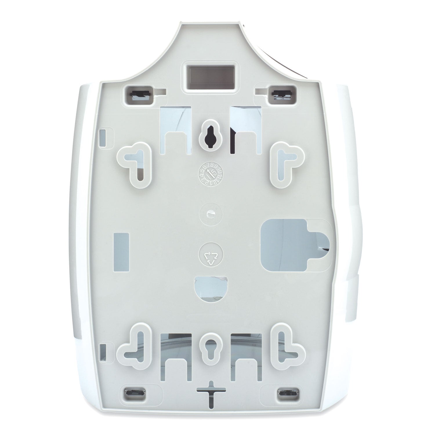 Contemporary Wall Mount Wipe Dispenser, 11 x 11 x 13, Smoke Gray - 