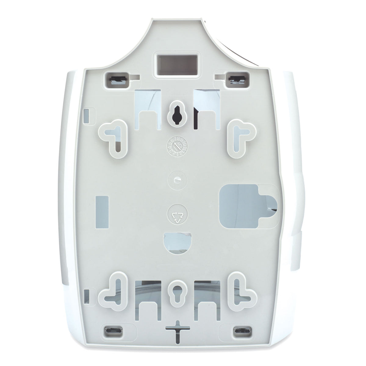 Contemporary Wall Mount Wipe Dispenser, 11 x 11 x 13, Smoke Gray