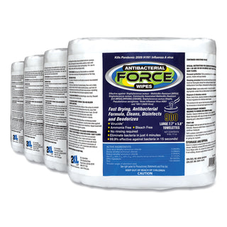 force-disinfecting-wipes-refill-1-ply-6-x-8-unscented-white-900-pack-4-packs-carton_txll4014 - 3