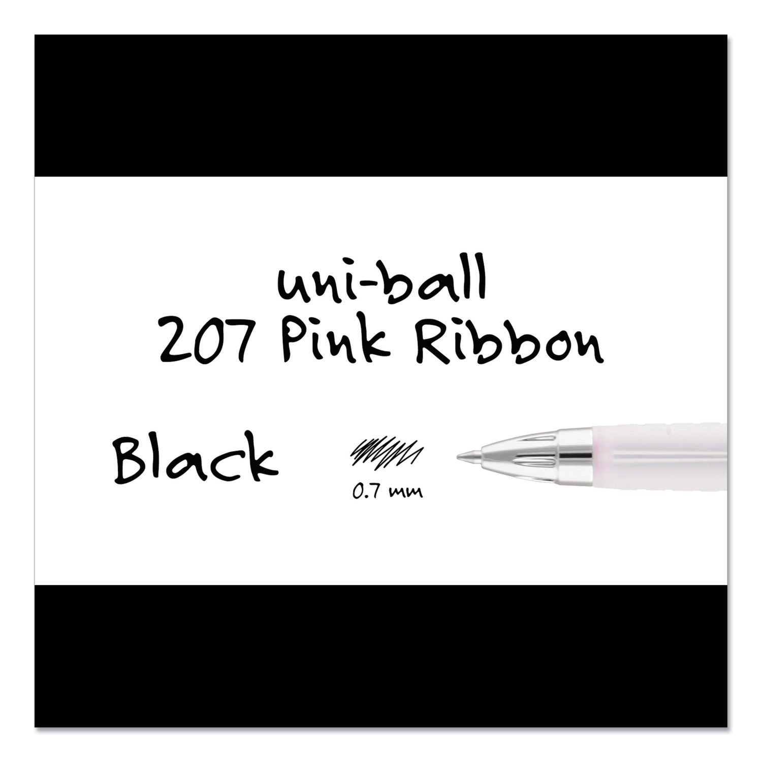 signo-207-city-of-hope-edition-gel-pen-retractable-bold-1-mm-black-ink-translucent-pink-translucent-white-barrel-dozen_ubc1745267 - 5