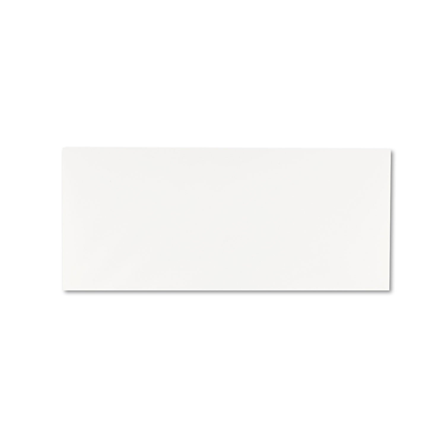 CLASSIC CREST #10 Envelope, Commercial Flap, Gummed Closure, 4.13 x 9.5, Avon Brilliant White, 500/Box - 
