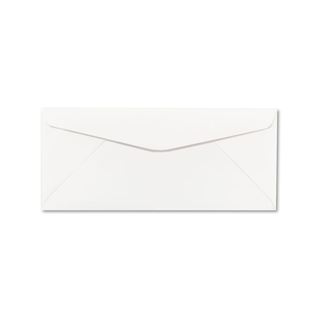 CLASSIC CREST #10 Envelope, Commercial Flap, Gummed Closure, 4.13 x 9.5, Avon Brilliant White, 500/Box