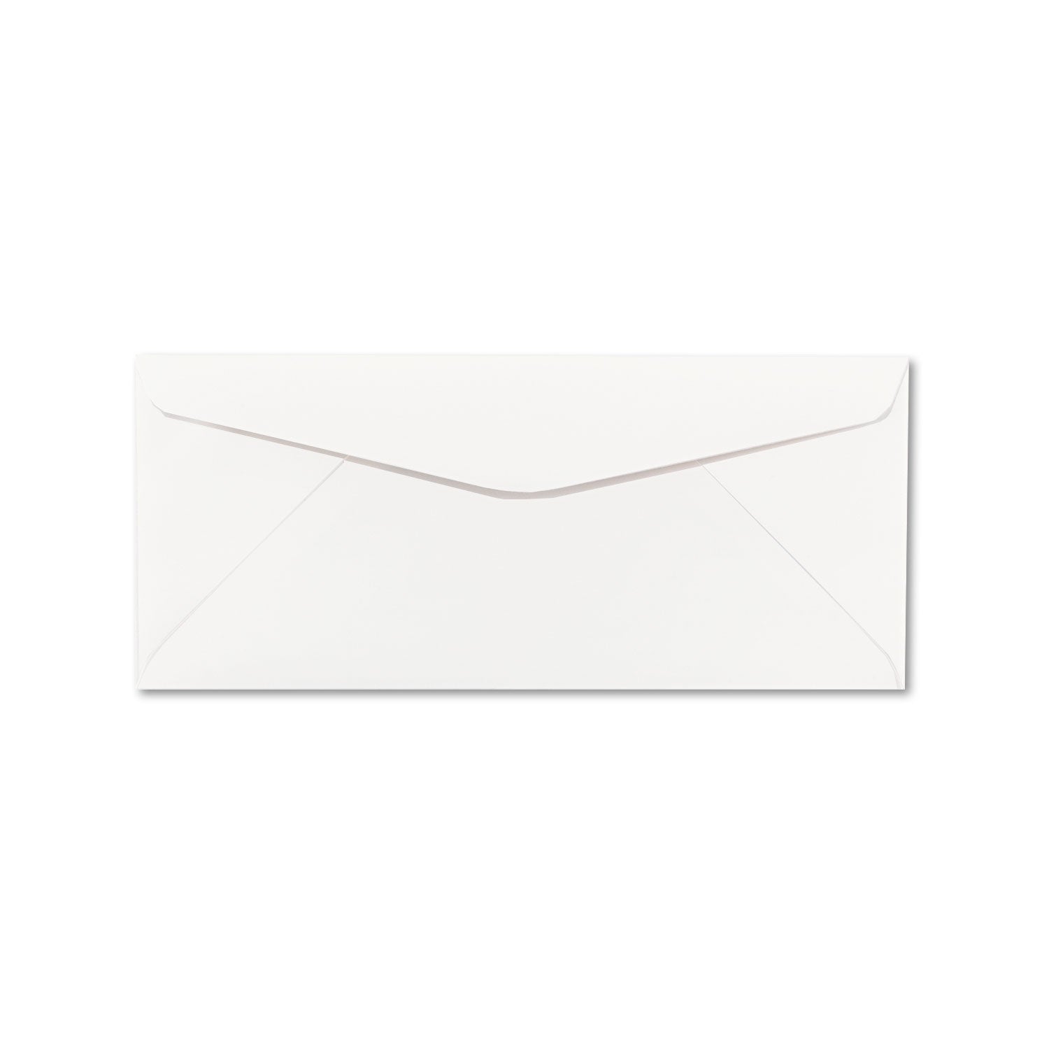 CLASSIC CREST #10 Envelope, Commercial Flap, Gummed Closure, 4.13 x 9.5, Avon Brilliant White, 500/Box