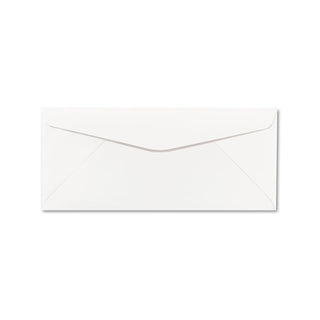 CLASSIC CREST #10 Envelope, Commercial Flap, Gummed Closure, 4.13 x 9.5, Avon Brilliant White, 500/Box