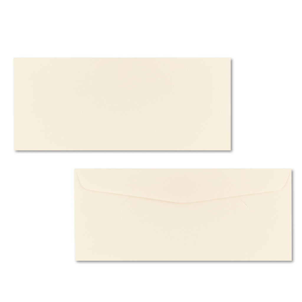 CLASSIC CREST #10 Envelope, Commercial Flap, Gummed Closure, 4.13 x 9.5, Baronial Ivory, 500/Box