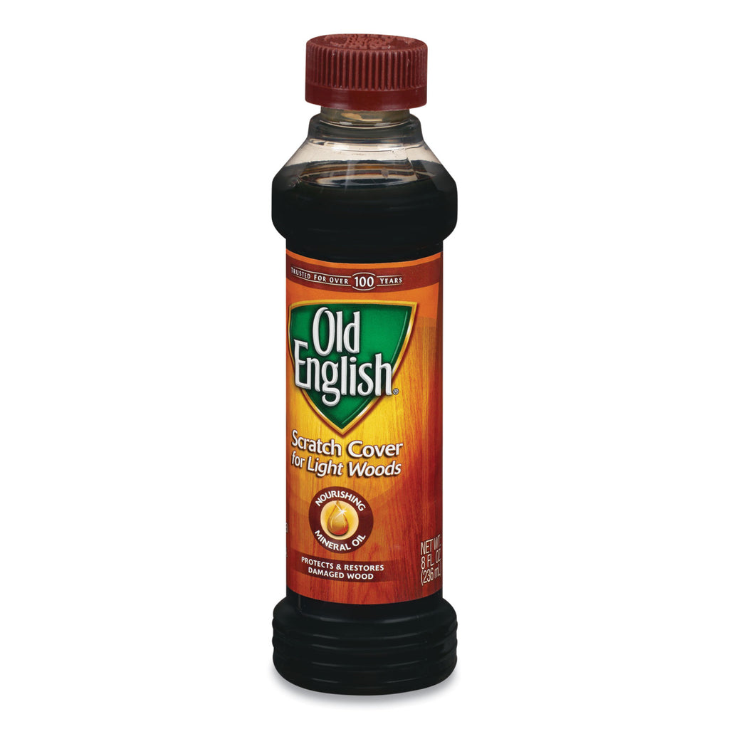 Old English Scratch Cover Polish - 8 fl oz (0.3 quart) - 1 Each - Brown