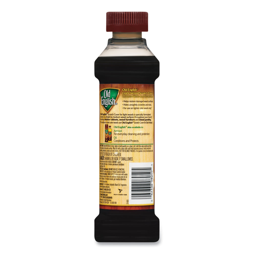 Old English Scratch Cover Polish - 8 fl oz (0.3 quart) - 1 Each - Brown