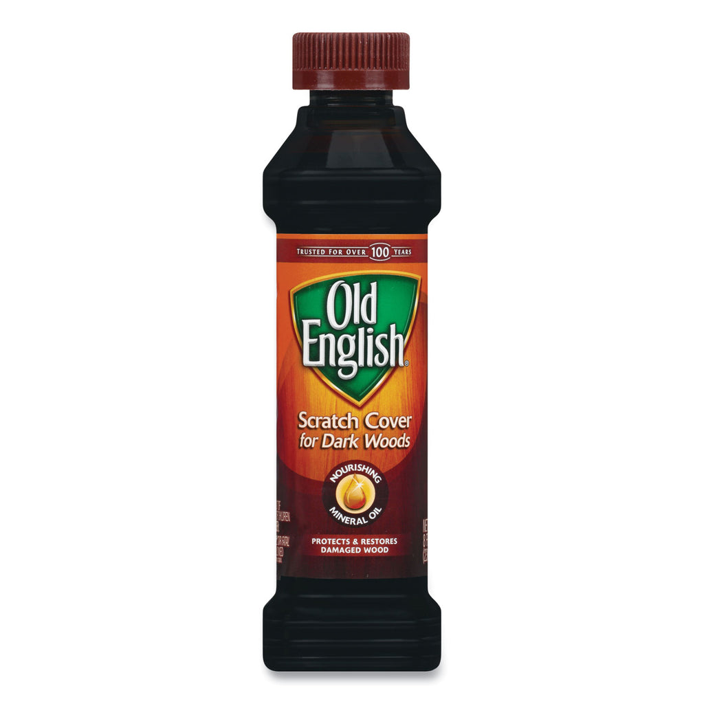 Furniture Scratch Cover, For Dark Woods, 8oz Bottle, Sold as 1 Each