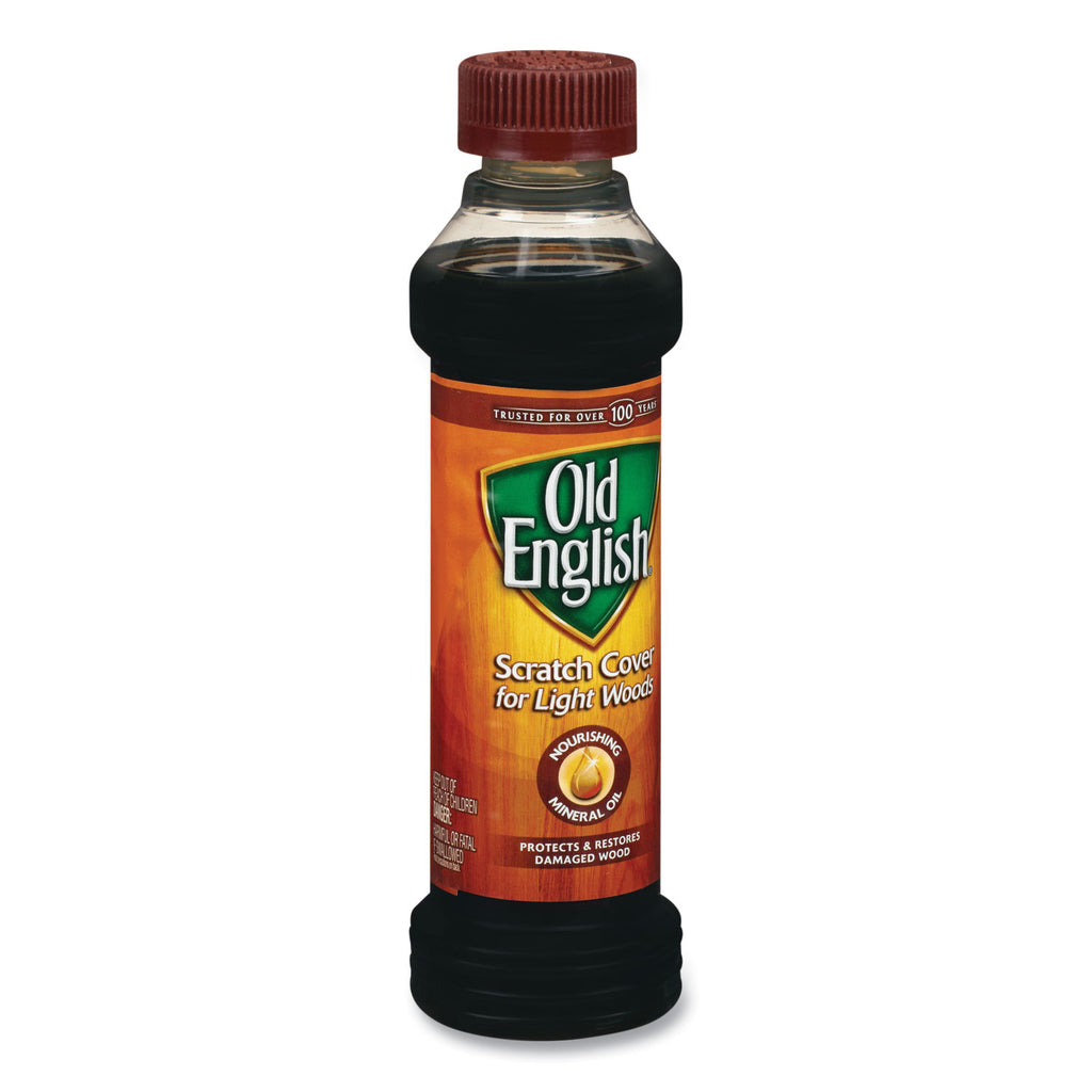 Old English Scratch Cover Polish - 8 fl oz (0.3 quart) - 1 Each - Brown