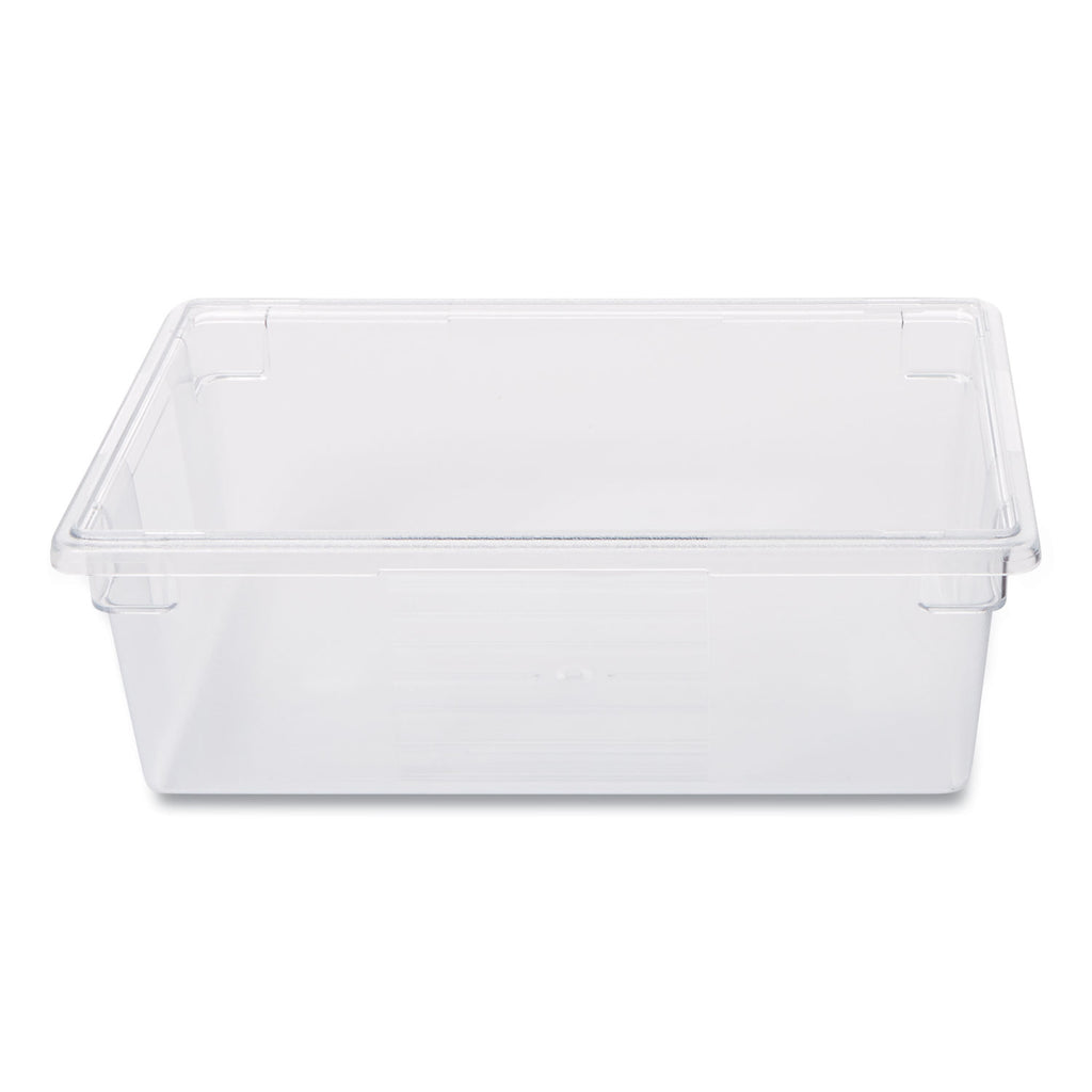 Food/Tote Boxes, 12 1/2gal, 26w x 18d x 9h, Clear
