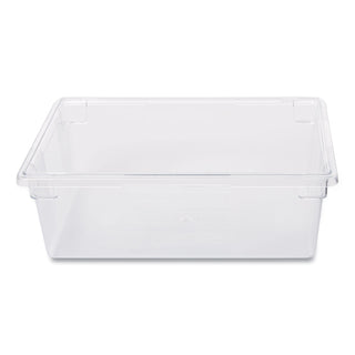 Food/Tote Boxes, 12 1/2gal, 26w x 18d x 9h, Clear