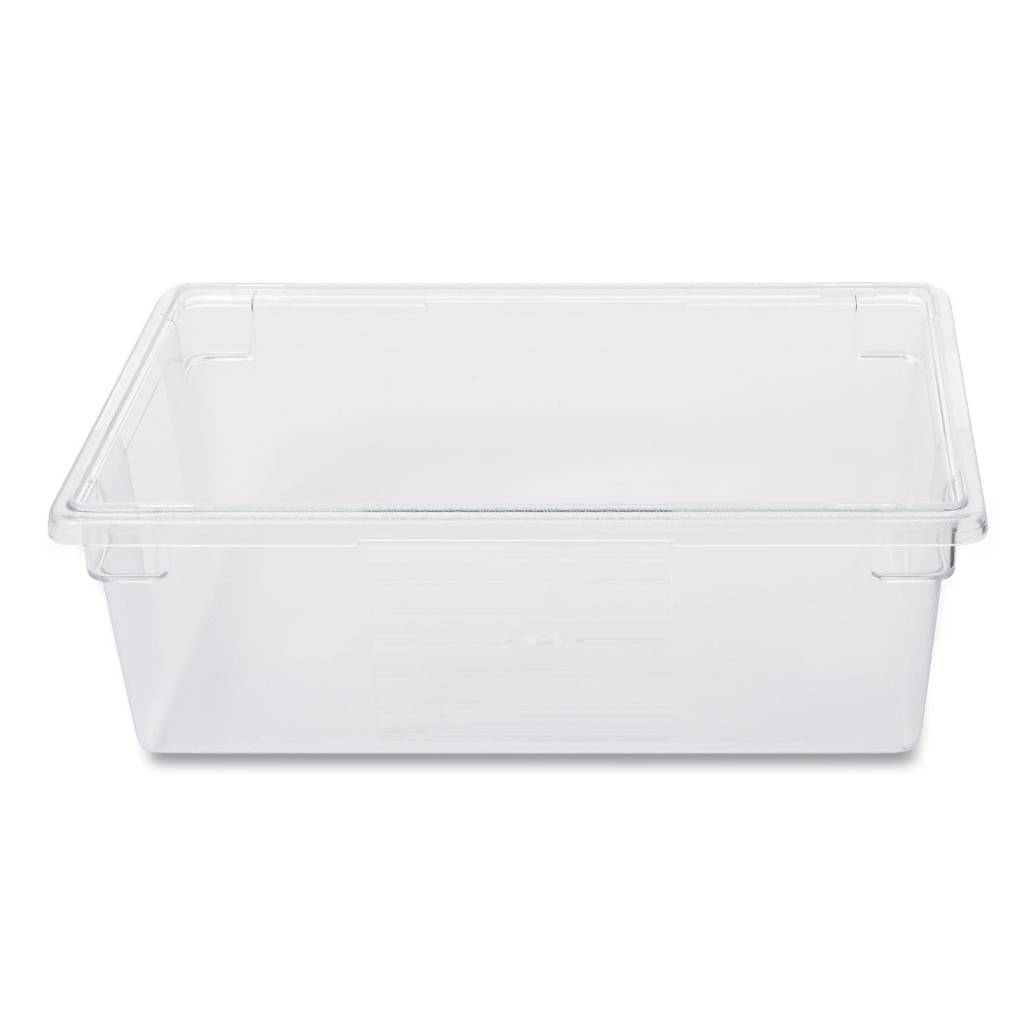 Food/Tote Boxes, 12 1/2gal, 26w x 18d x 9h, Clear
