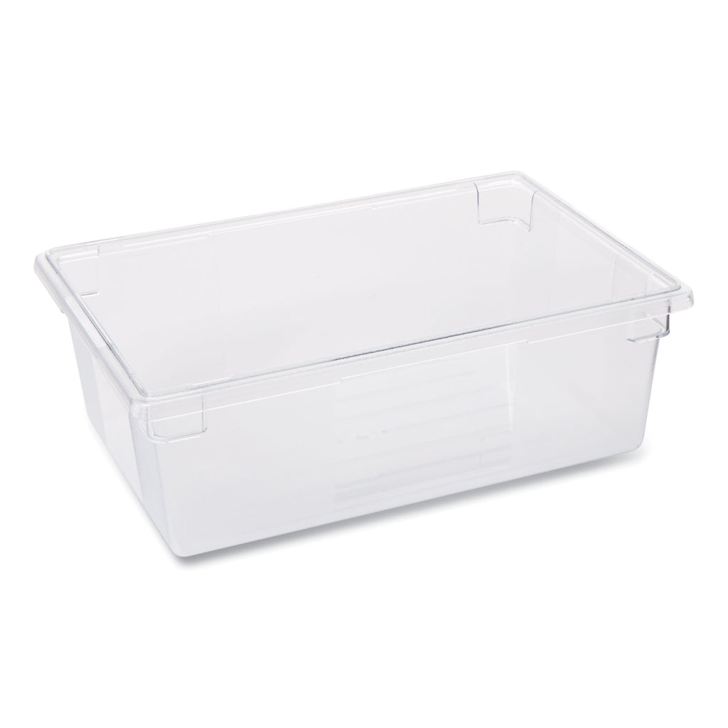 Food/Tote Boxes, 12 1/2gal, 26w x 18d x 9h, Clear