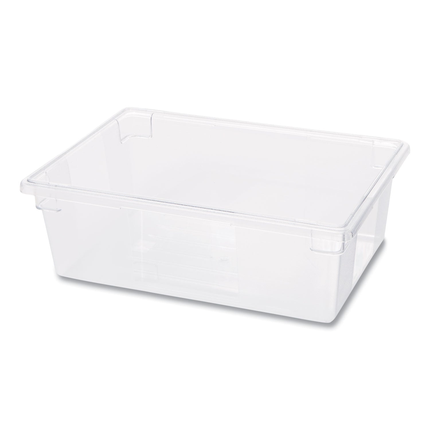Food/Tote Boxes, 12 1/2gal, 26w x 18d x 9h, Clear