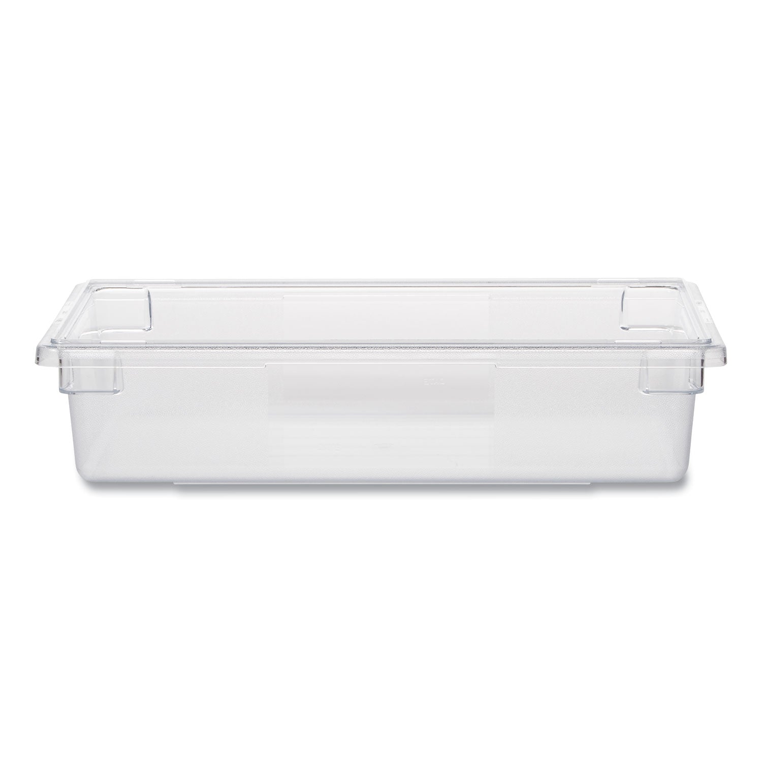 Food/Tote Boxes, 8 1/2gal, 26w x 18d x 6h, Clear