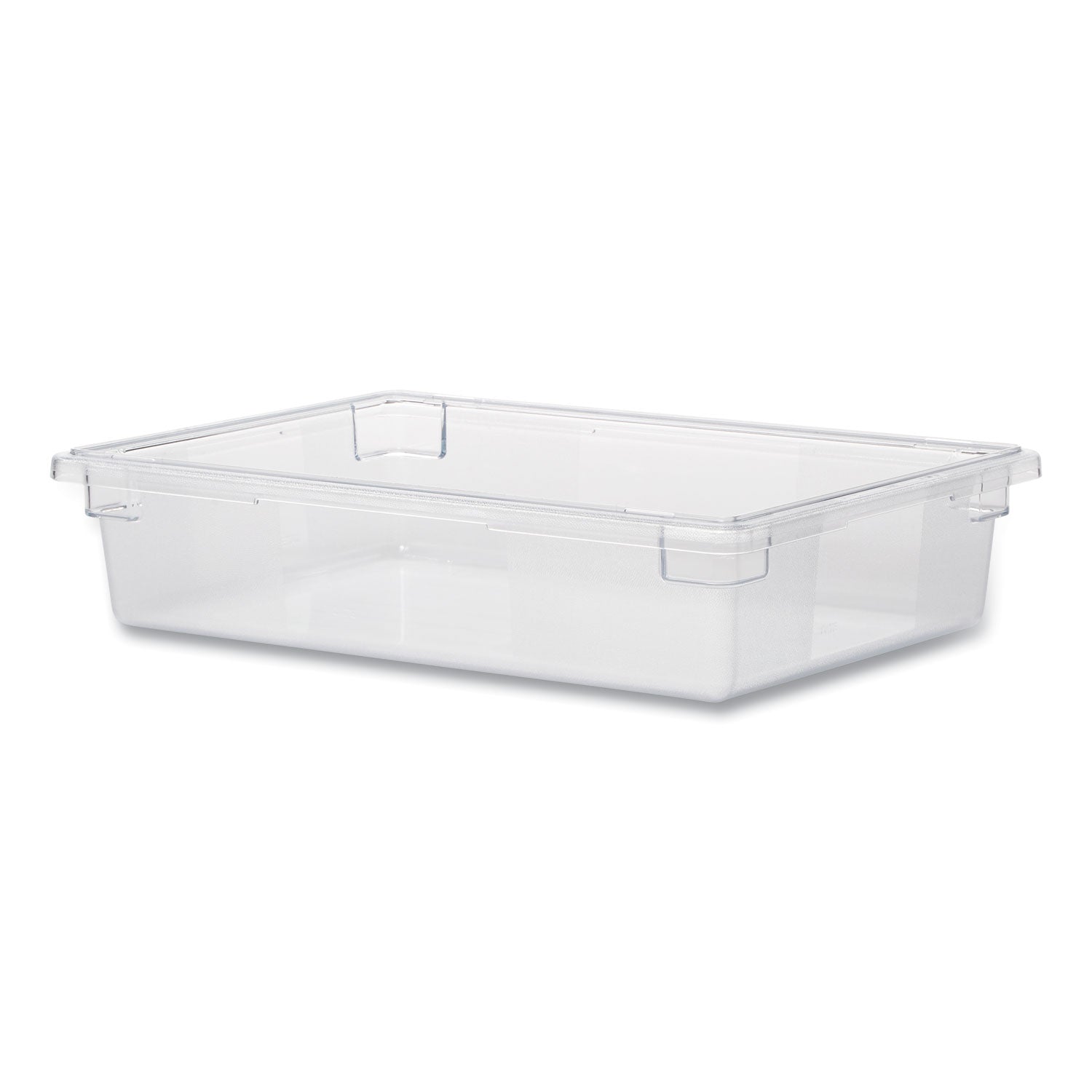 Food/Tote Boxes, 8 1/2gal, 26w x 18d x 6h, Clear