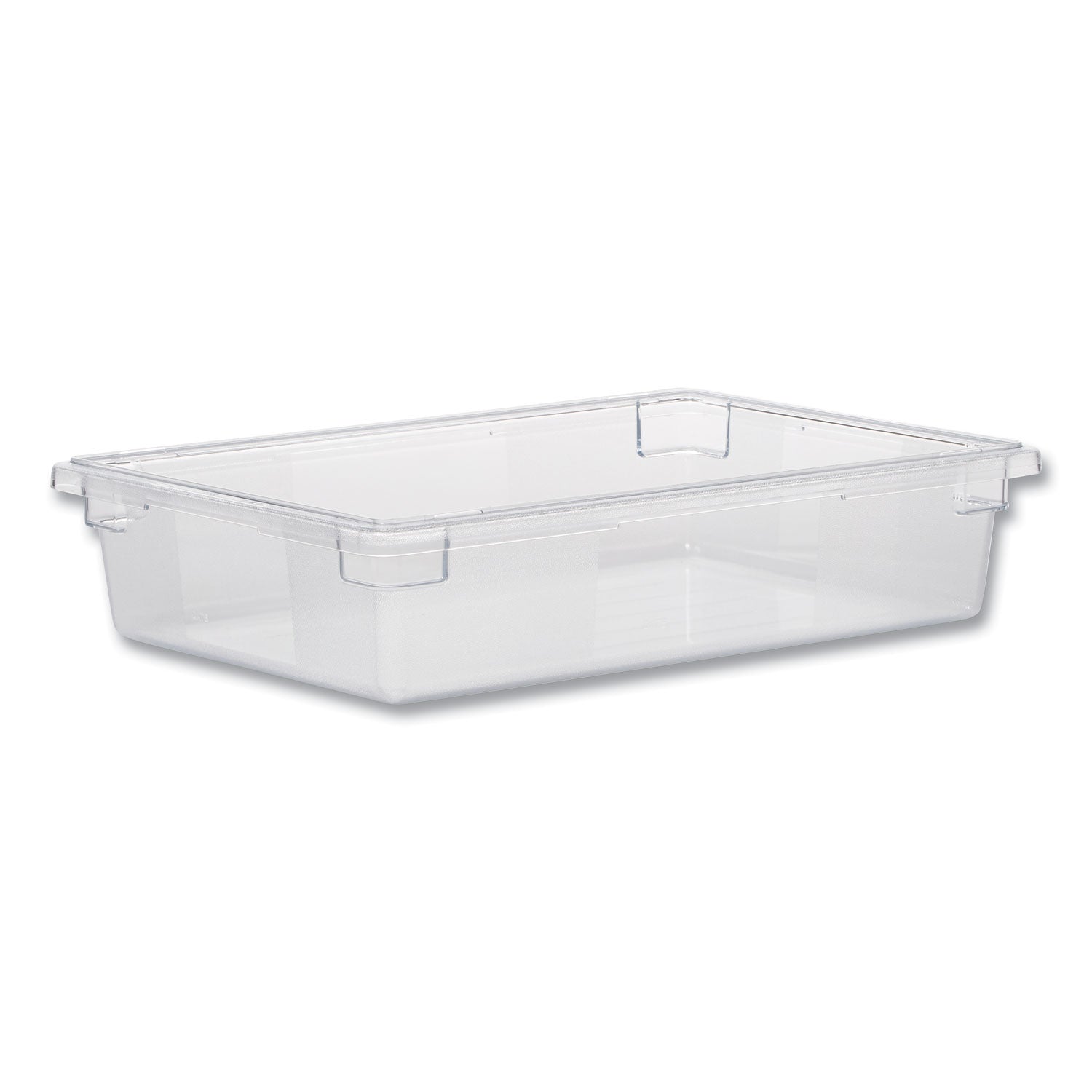 Food/Tote Boxes, 8 1/2gal, 26w x 18d x 6h, Clear - 3