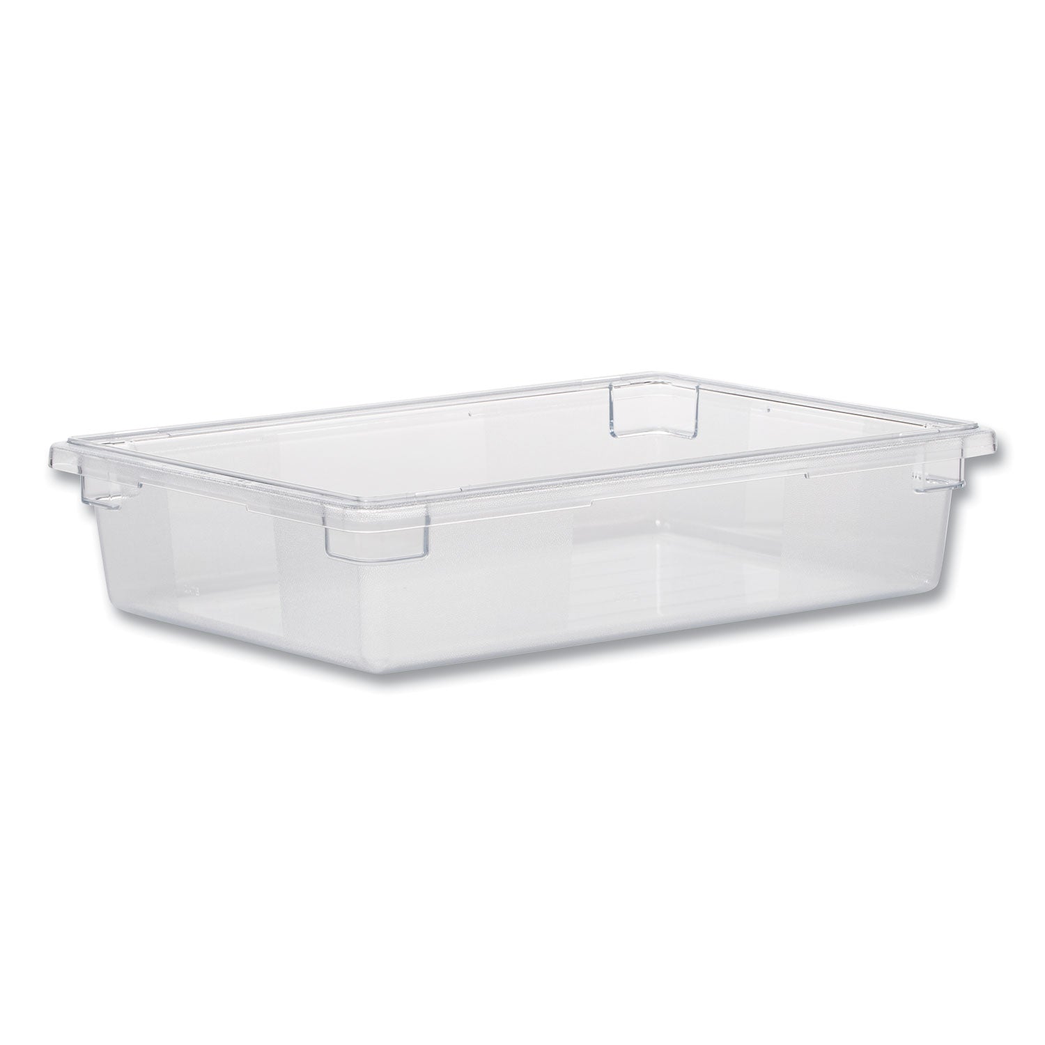 Food/Tote Boxes, 8 1/2gal, 26w x 18d x 6h, Clear