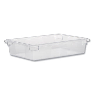 Food/Tote Boxes, 8 1/2gal, 26w x 18d x 6h, Clear