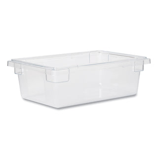 Food/Tote Boxes, 3 1/2gal, 18w x 12d x 6h, Clear