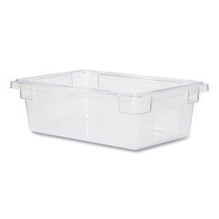 Food/Tote Boxes, 3 1/2gal, 18w x 12d x 6h, Clear