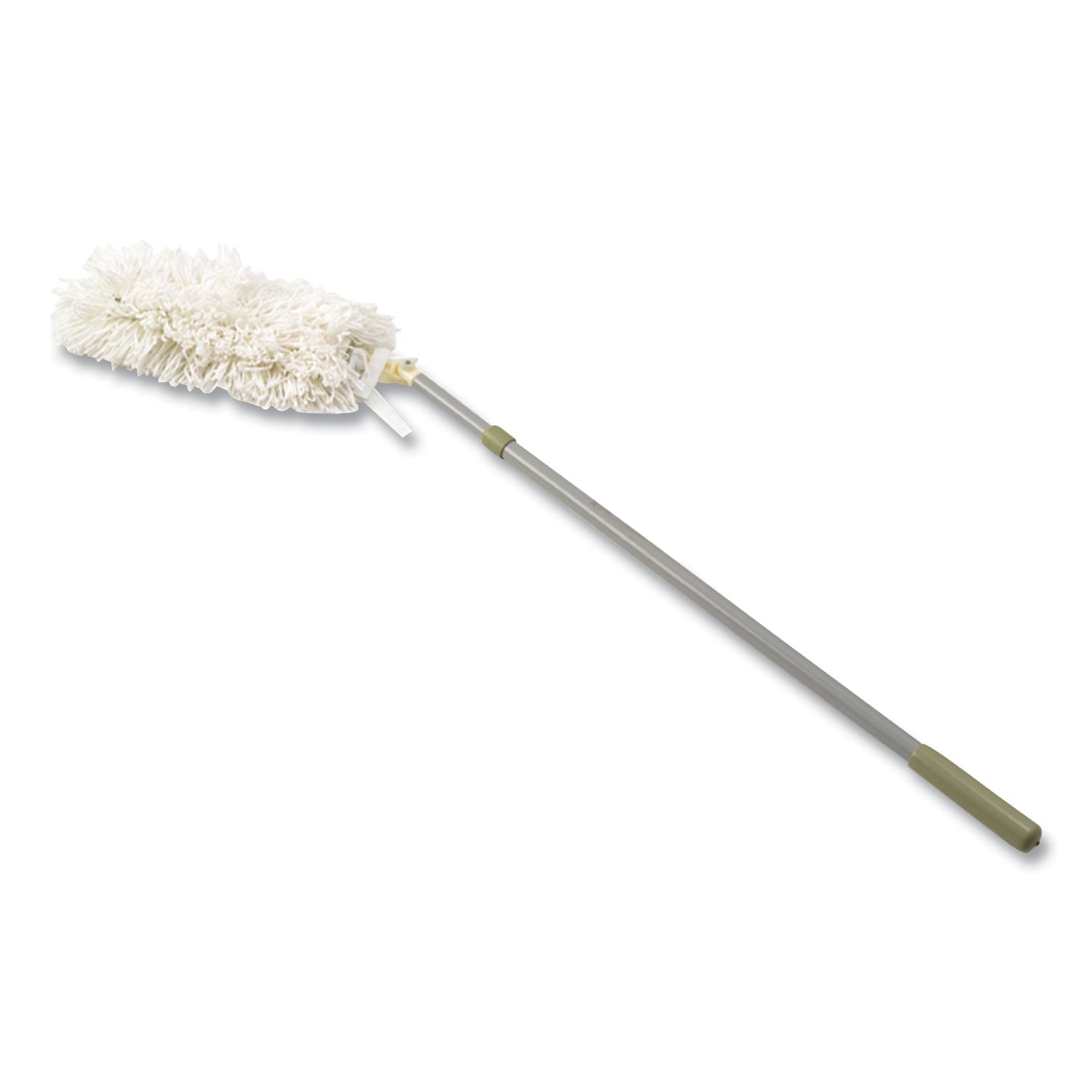 HiDuster Dusting Tool with Angled Launderable Head, 51" Extension Handle - 