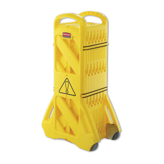 Rubbermaid Mobile Expandable Barrier, Sold as 1 Each