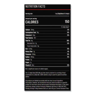 Nacho Cheese Tortilla Chips, 1.75 oz Bag, 64/Carton