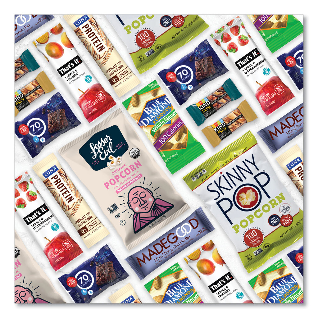 Low Calories Snack Box, 28 Assorted Snacks/Box, Ships in 1-3 Business Days