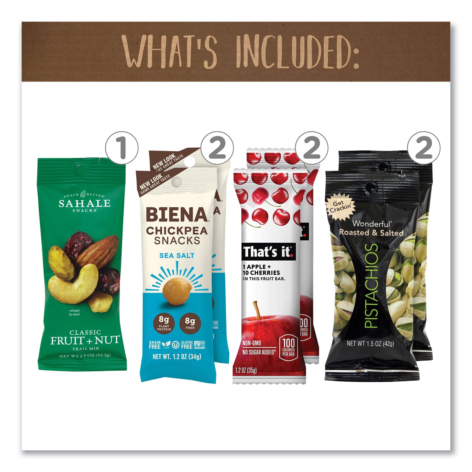 Vegan Snack Box, 15 Assorted Snacks/Box, Ships in 1-3 Business Days