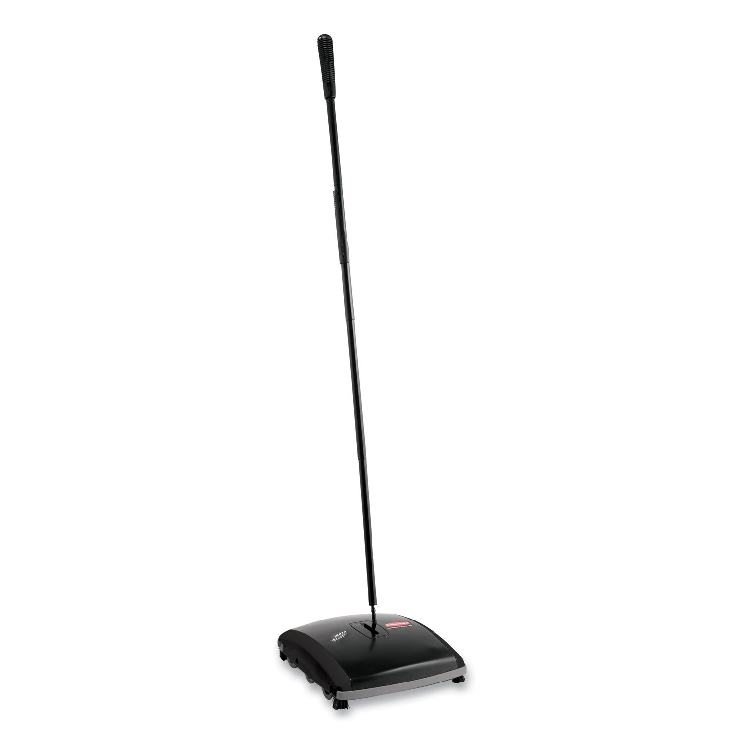 Dual Action Sweeper, 44" Steel/Plastic Handle, Black/Yellow - 2