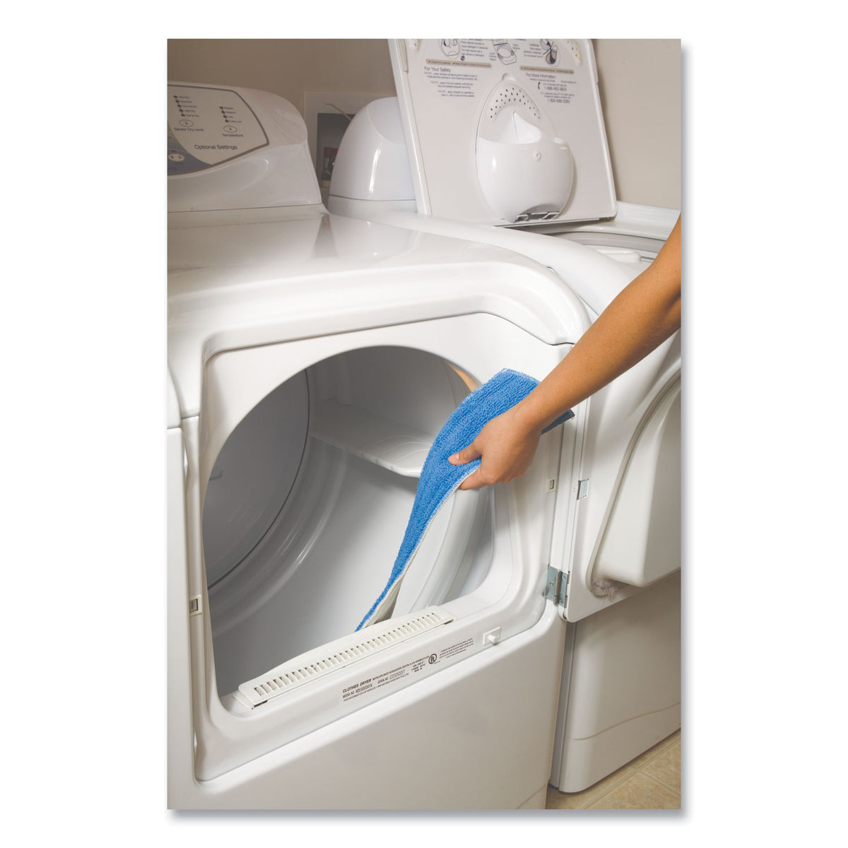 Rubbermaid Microfiber Damp Mop, Sold as 1 Each