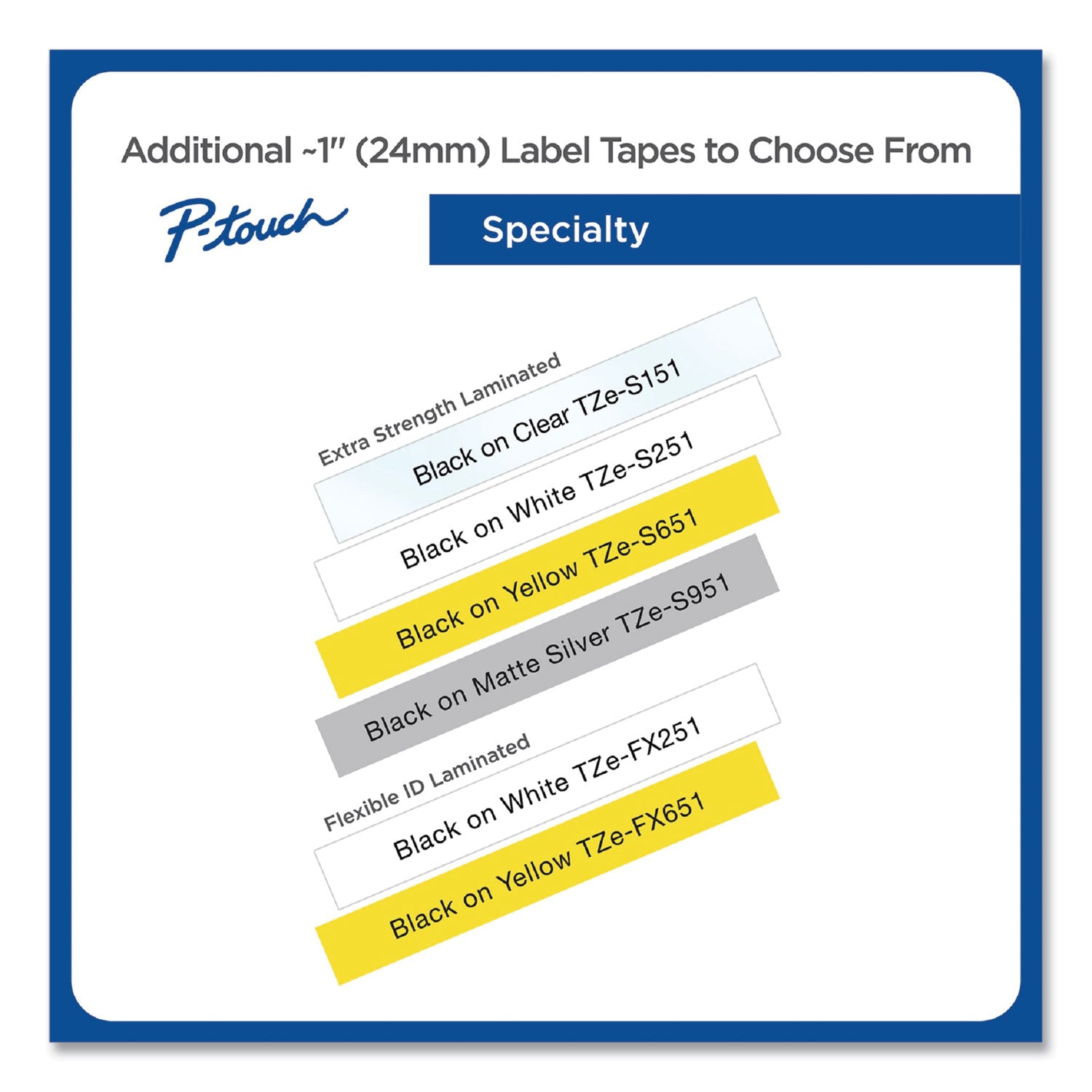 tze-flexible-tape-cartridge-for-p-touch-labelers-094-x-262-ft-black-on-yellow_brttzefx651 - 3