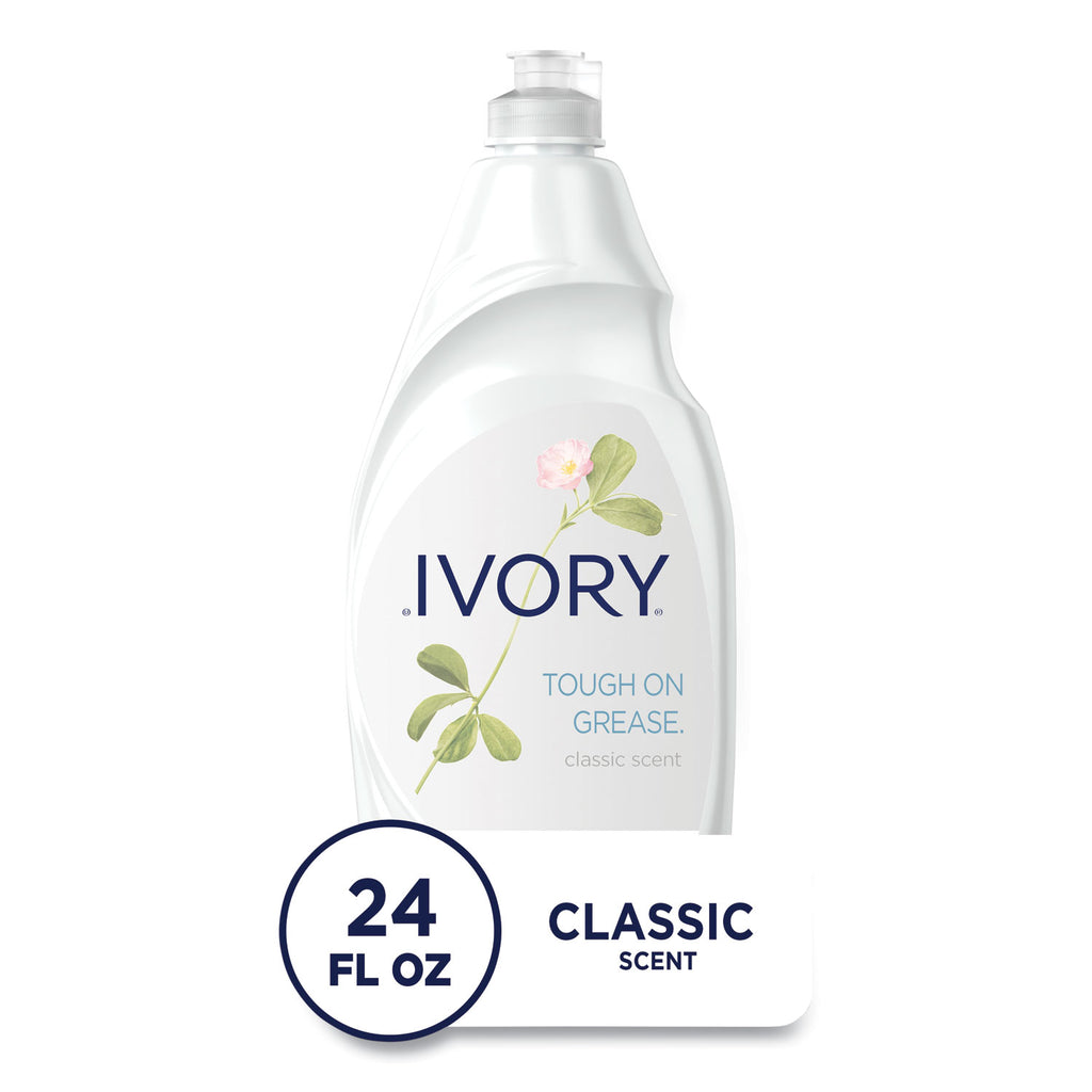 Dish Detergent, Classic Scent, 24 oz Bottle, 10/Carton