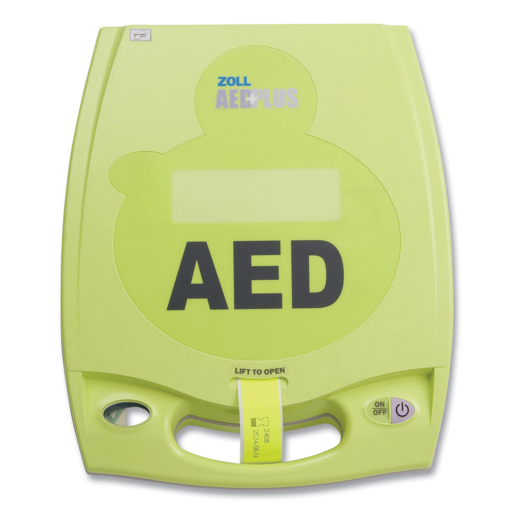 ZOLL Medical AED Plus Defibrillator - Automatic - Lime