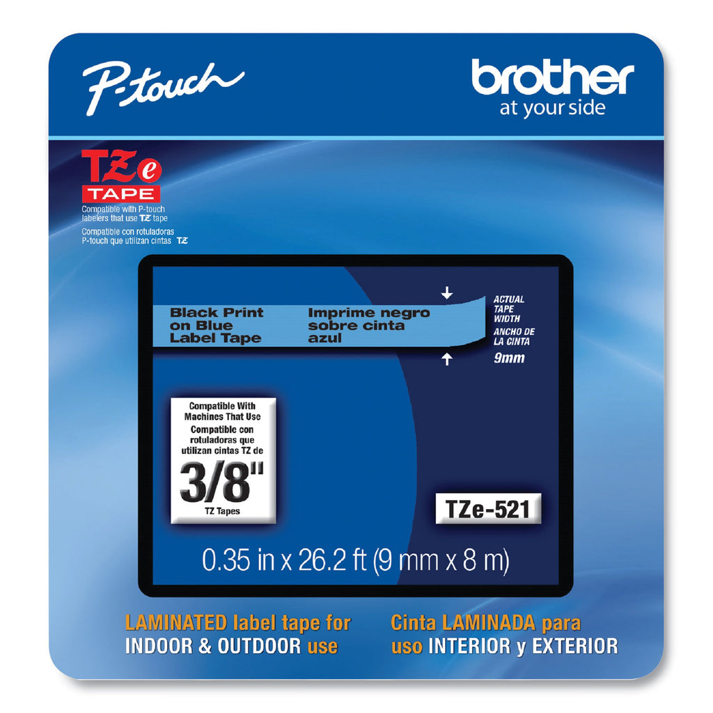 tze-laminated-removable-label-tapes-035-x-262-ft-black-on-blue_brttze521cs - 1