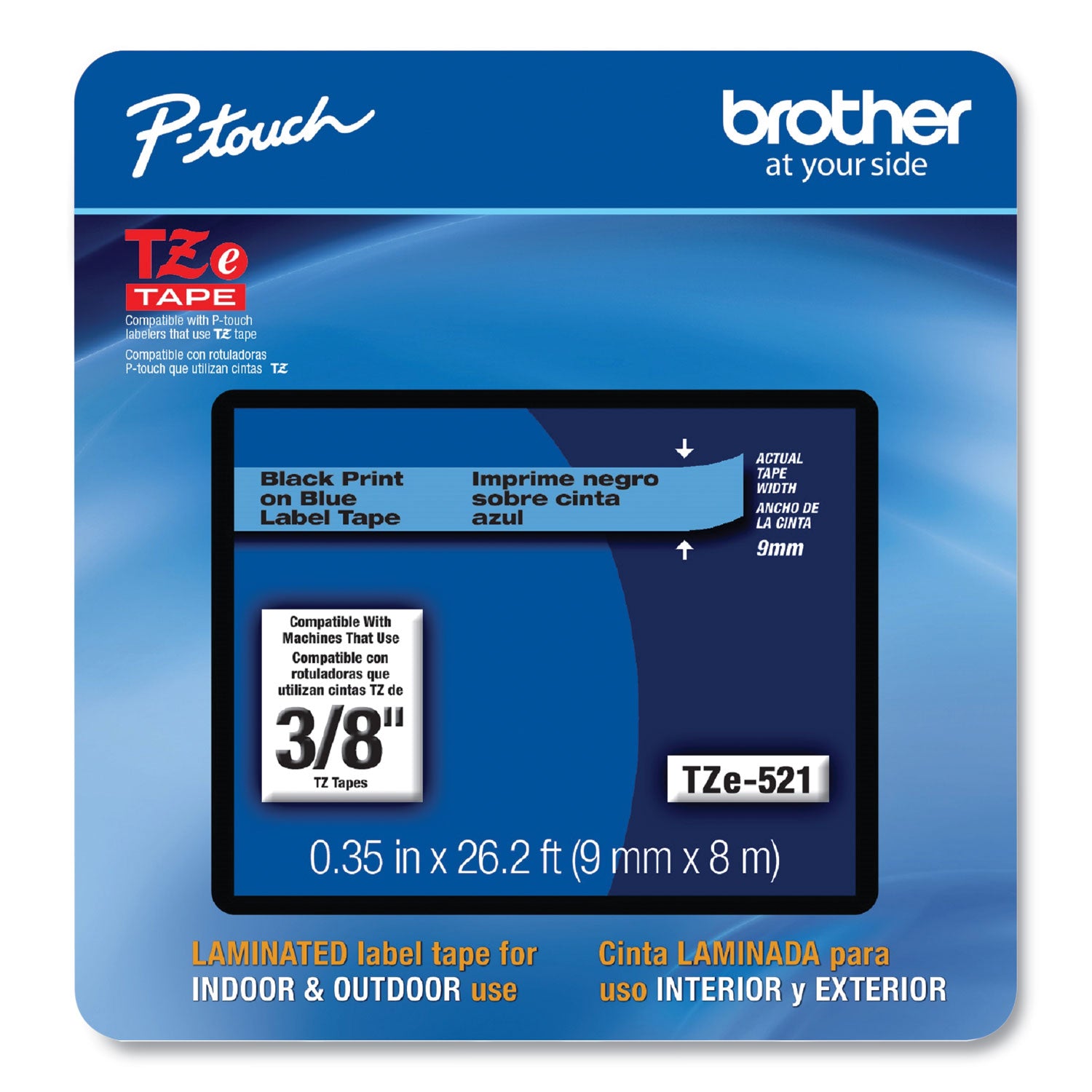 tze-laminated-removable-label-tapes-035-x-262-ft-black-on-blue_brttze521cs - 1
