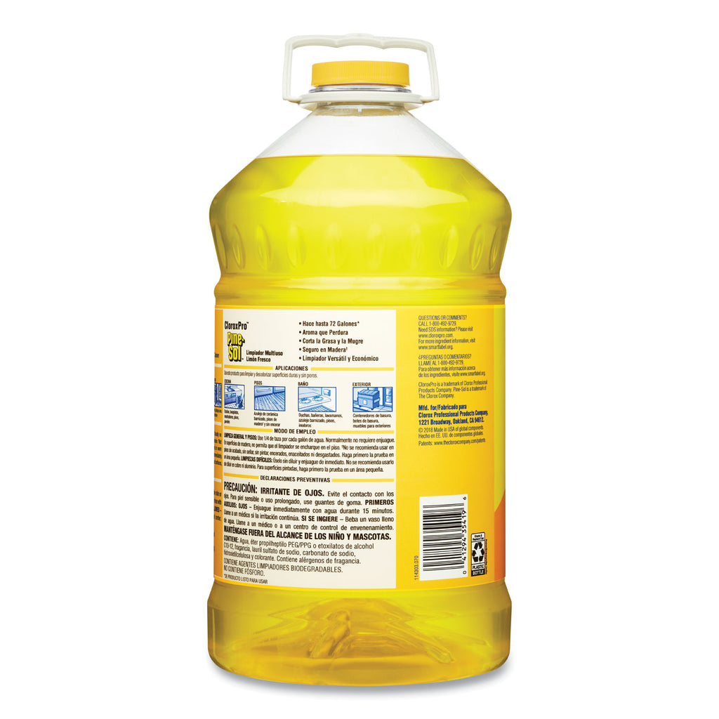 All Purpose Cleaner, Lemon Fresh, 144 oz Bottle - 
