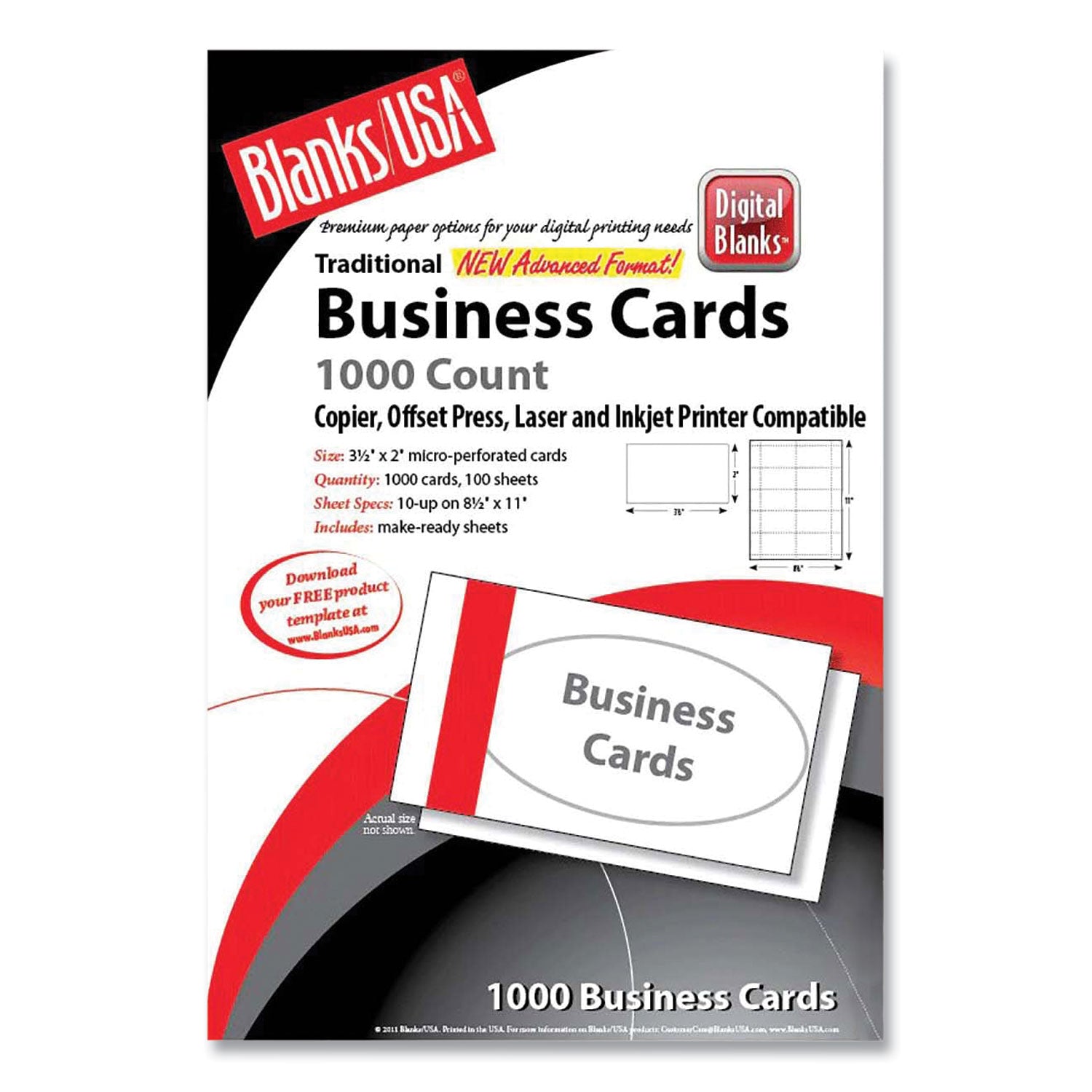 printable-microperf-business-cards-copier-inkjet-laser-offset-2-x-35-white-bristol-1000-cards-10-sheet-100-sheets-pk_blabct10b6wh - 1