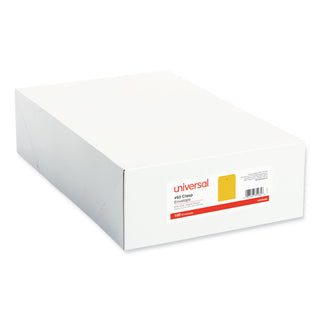 Kraft Clasp Envelope, #93, Square Flap, Clasp/Gummed Closure, 9.5 x 12.5, Brown Kraft, 100/Box