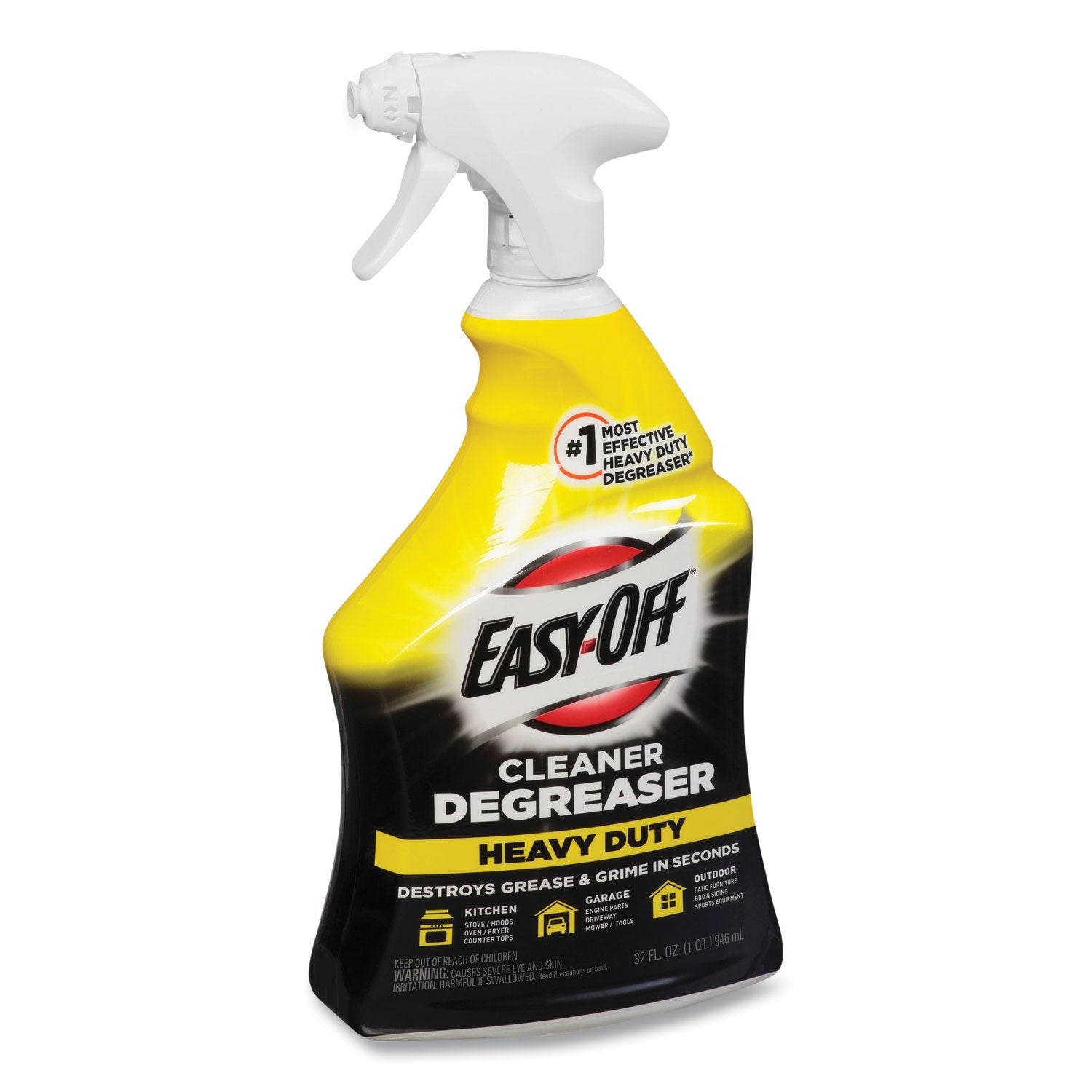 Heavy Duty Cleaner Degreaser, 32 oz Spray Bottle